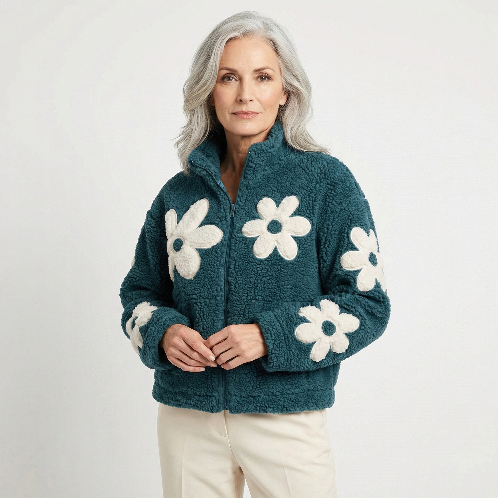 Abrigo Lana Cordero Caramelo Hombros Descubiertos