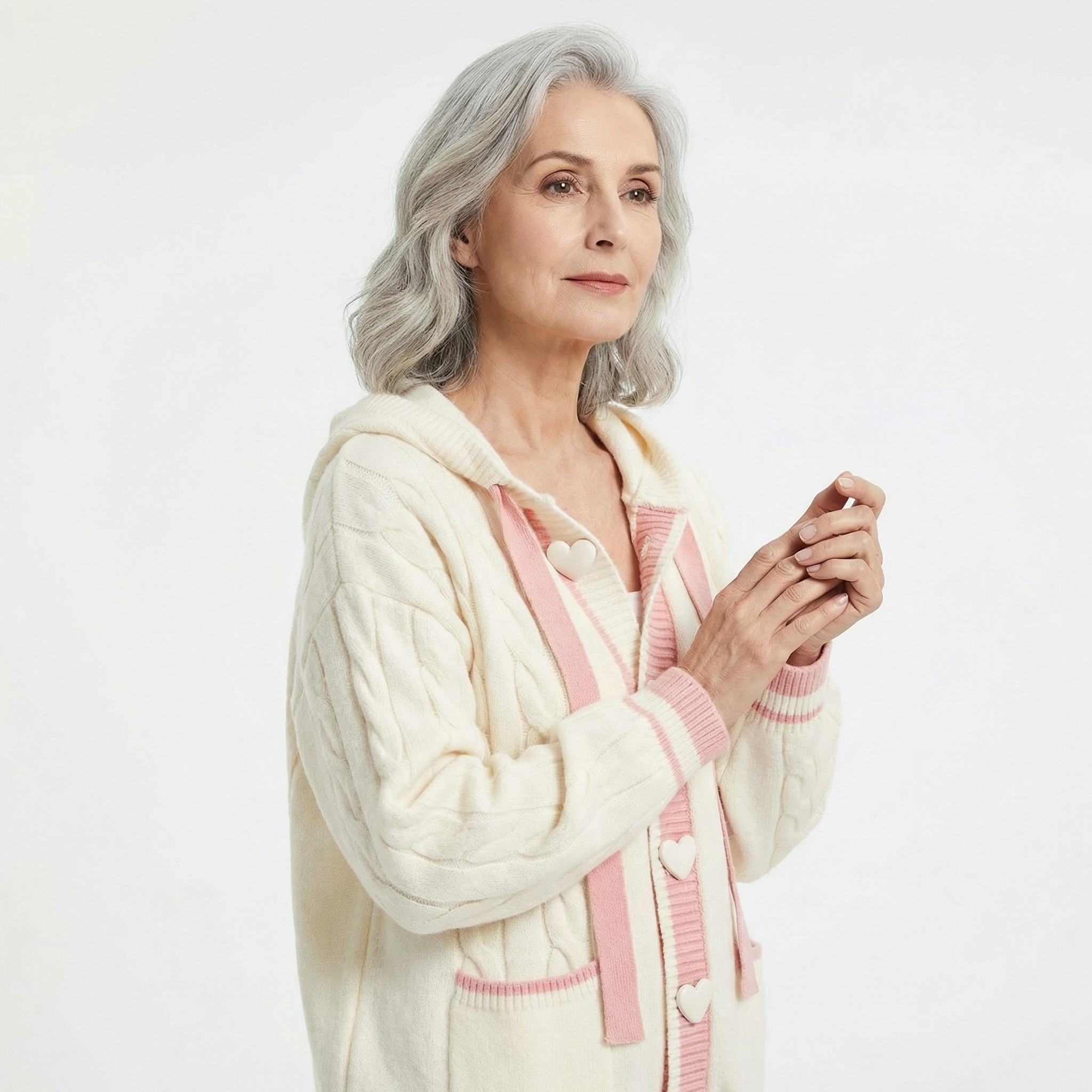 Abrigo Capucha Manga Princesa