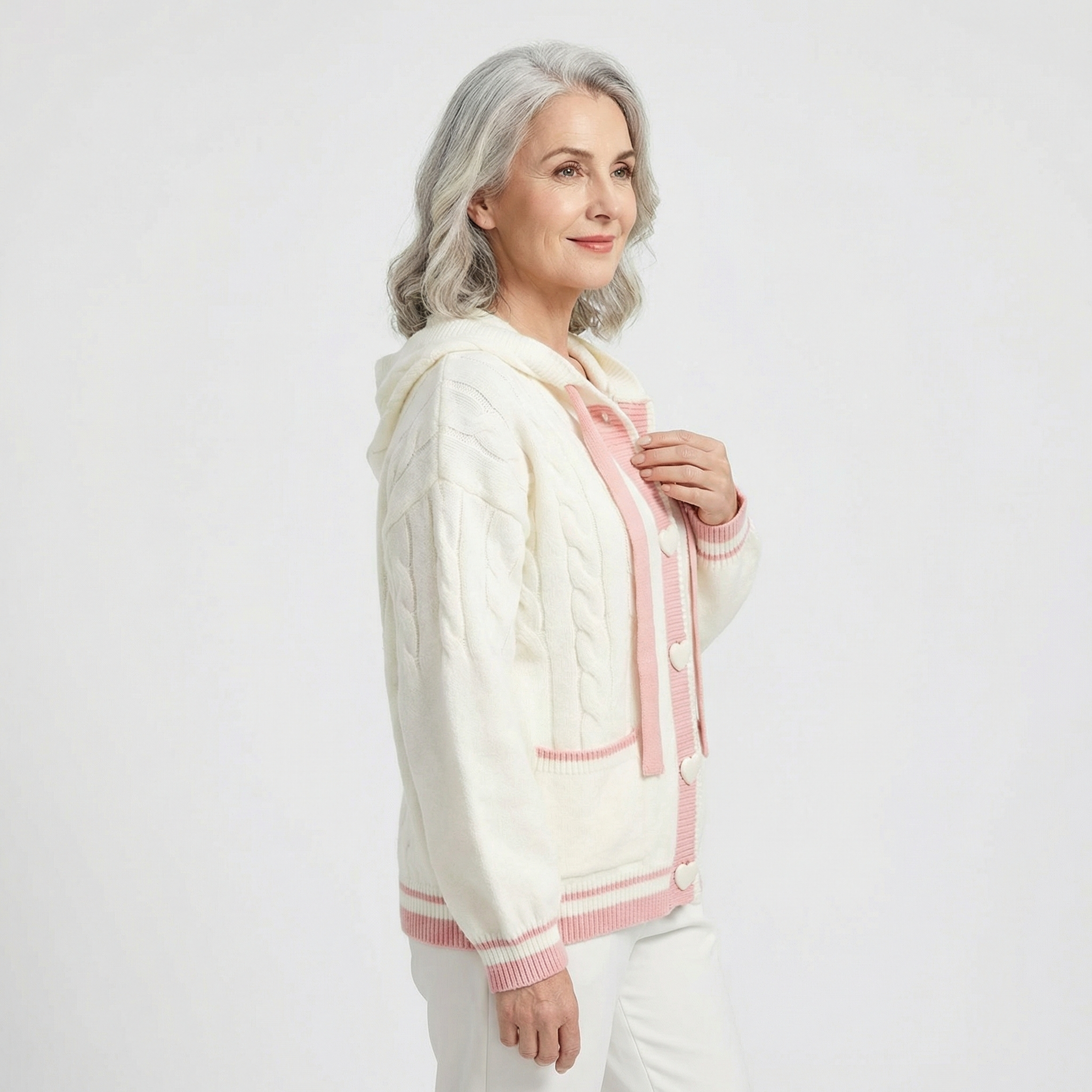 Abrigo Capucha Manga Princesa