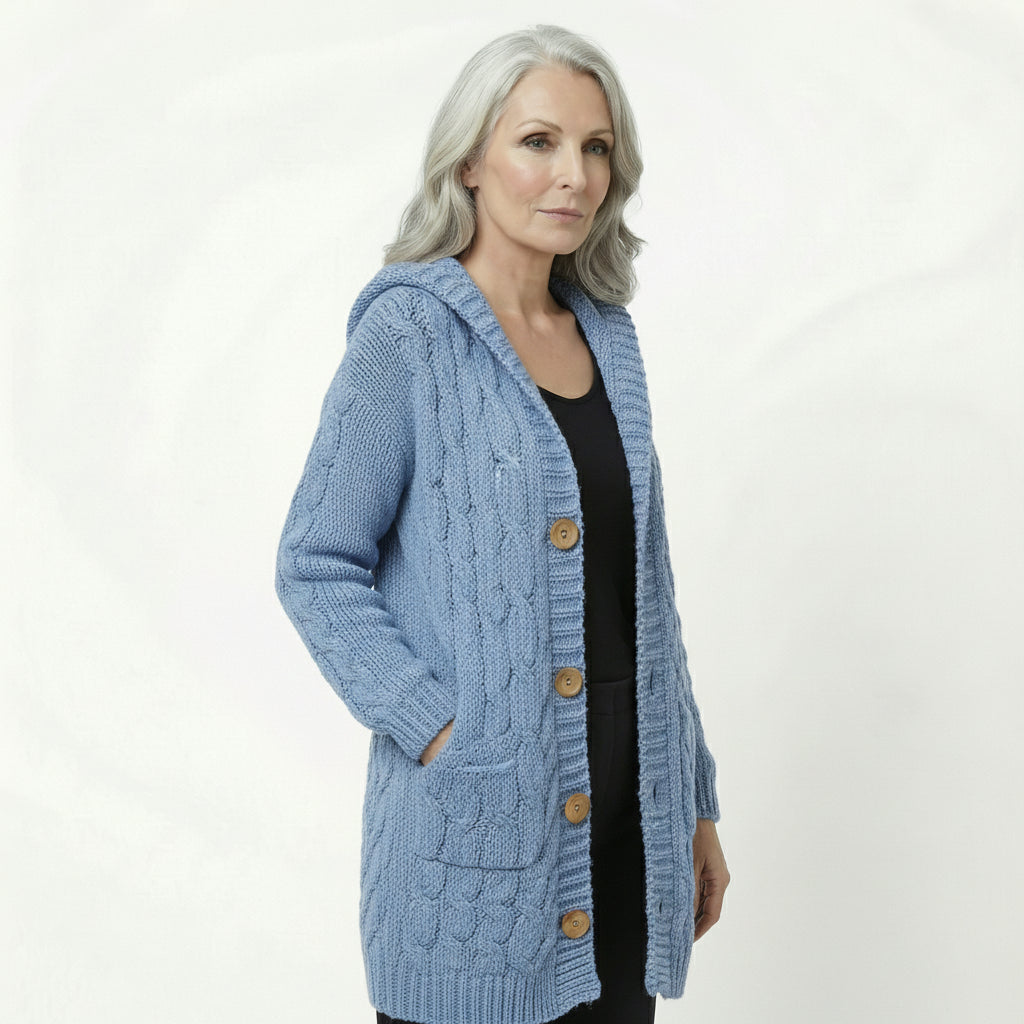 Cardigan Suéter Talla Grande
