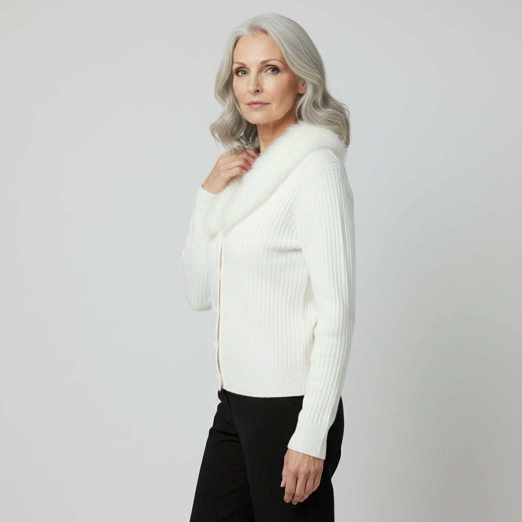 Abrigo Suéter Ajustado